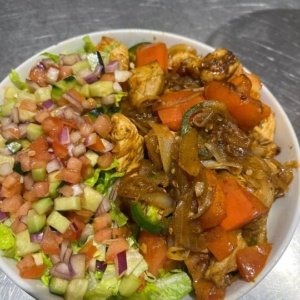 Chicken tibs Bowl
