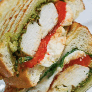 chicken Pesto w/Roasted peppers